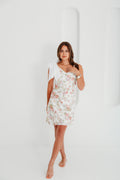 Ophelia Dress (Pink and White)