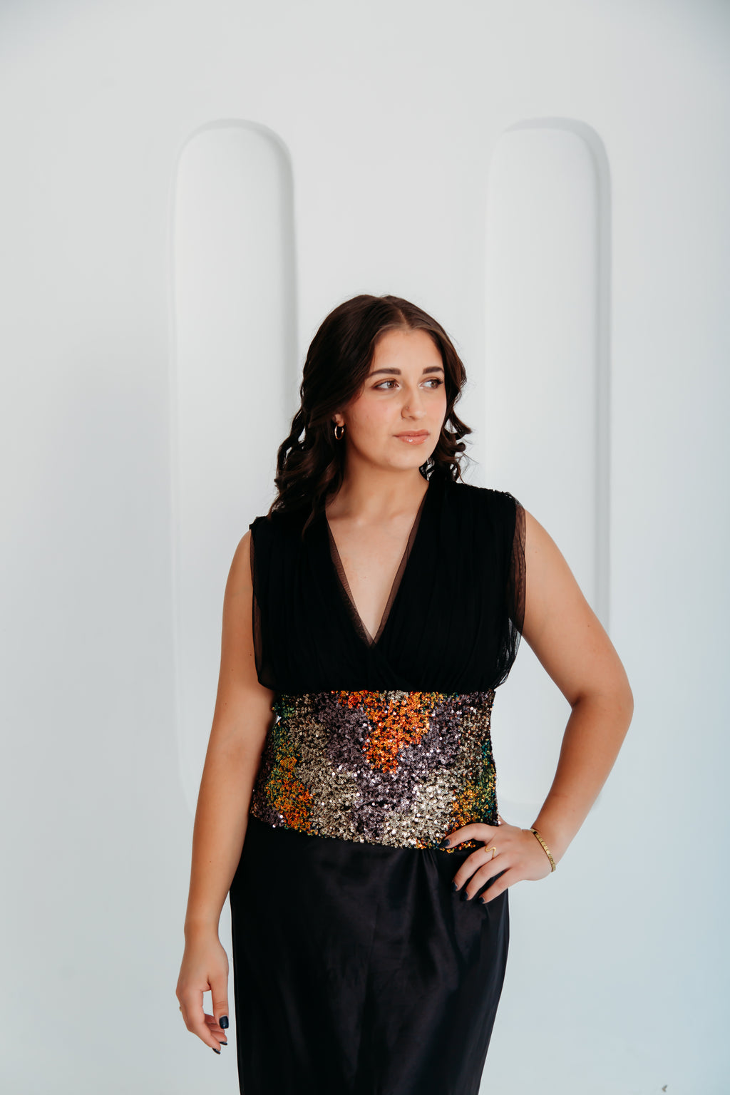 Genevive Top (Multicolor)